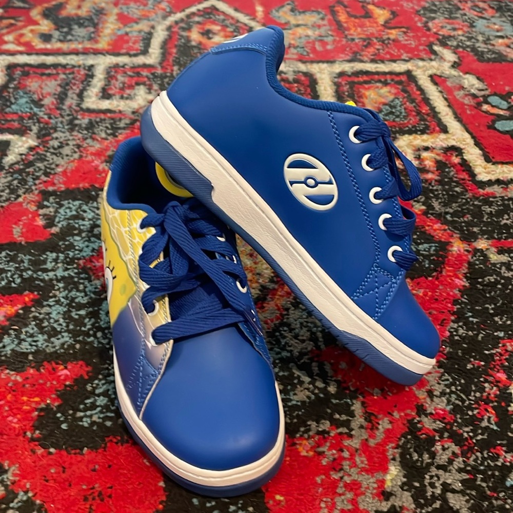 Brand new kids size 3 SpongeBob Heelys shoes